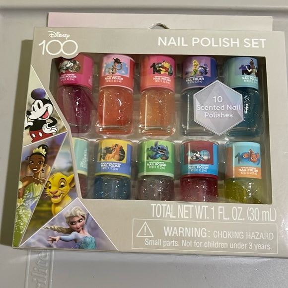 Disney Other - Disney100 Nail Polish Set 10 Scented Polishes
